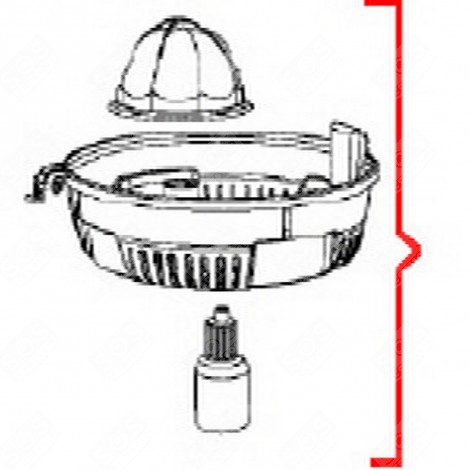 SPREMIAGRUMI COMPLETO ROBOT DA CUCINA E CUOCITUTTO - MS-5785575