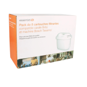 Set di 8 cartucce filtranti EBCFM8