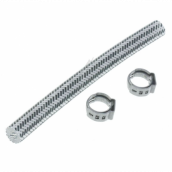 Tubo 115 mm + 2 fascette