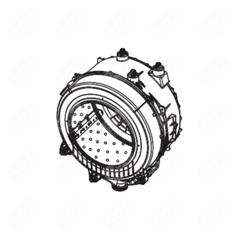 BLOCCO LAVATORE LAVATRICE - 2500705400