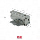 CERNIERE (X 2) FRIGORIFERO, CONGELATORE - 00481147, 00492680
