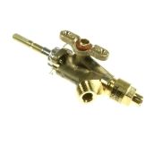 Rubinetto del gas semi rapido