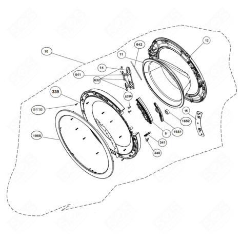 OBLÒ COMPLETO (RIFERIMENTO 10) LAVATRICE - 2466902400
