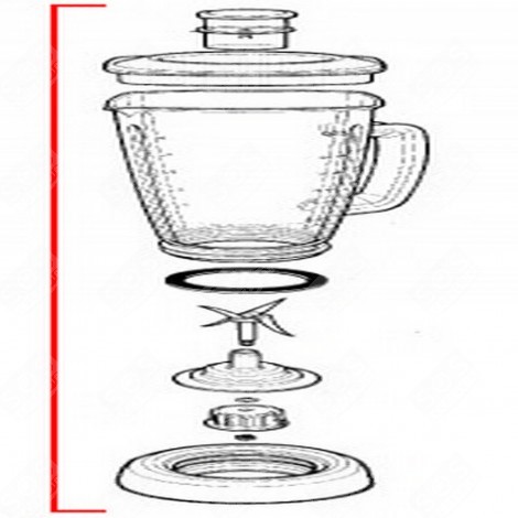 CIOTOLA FRULLATORE COMPLETA ROBOT DA CUCINA E CUOCITUTTO - MS-5863173