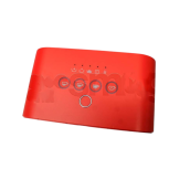 Pannello di controllo rosso