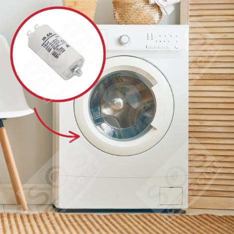 CONDENSATORE 16MF 450V LAVATRICE - 481281728957, C00074643