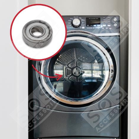 CUSCINETTO DEL CESTELLO 6000 ZZ ASCIUGATRICE - 57X0611, C00493644