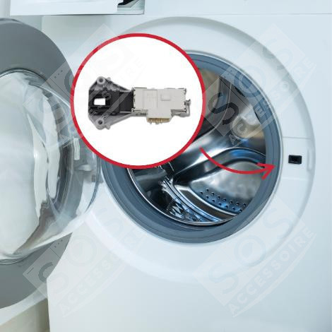 SICUREZZA DELLA PORTA (SERRATURA) LAVATRICE - 6601ER1005A, 3619047100