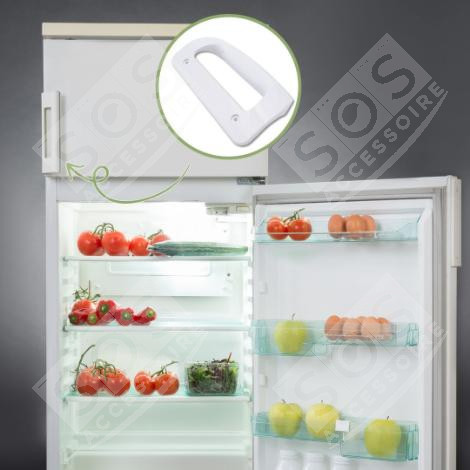 MANIGLIA PORTA PER FRIGORIFERO O CONGELATORE (X1) FRIGORIFERO, CONGELATORE - 2425193196, 2636004059