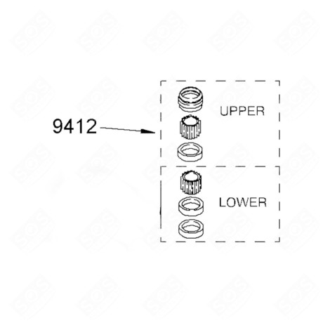 CUSCINETTO LAVATRICE - 481952018019