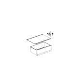 Cassetto per verdure (riferimento 151)