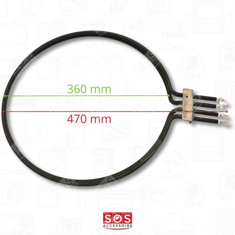 RESISTENZA CIRCOLARE ASCIUGATRICE - 481925928395