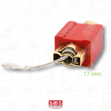 LOTTO DI 2 CARBONCINI COMPATIBILI LAVATRICE - 4297410, 4297414