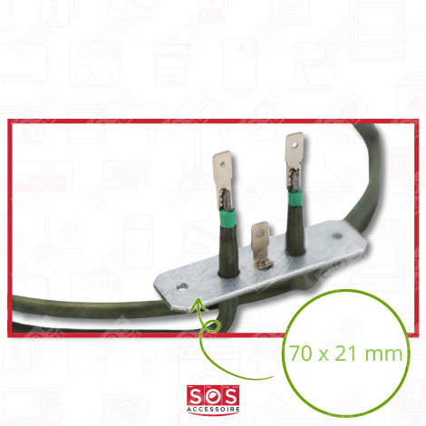 RESISTENZA CIRCOLARE 2100W FORNI, FORNELLI ELETTRICI E A GAS - 262900006, 262900027