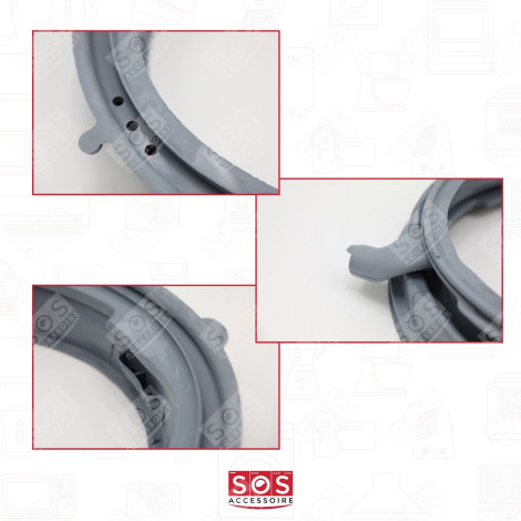 MANICOTTO DELL'OBLÒ LAVATRICE - 00686004, 00683453