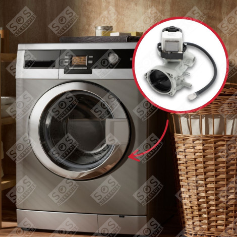 POMPA DI SCARICO LAVATRICE - 5859EN1006B, EAU62263305