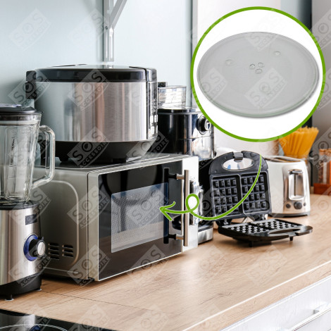 PIATTO DI VETRO DIAM. 34 CM FORNI A MICROONDE - E06014N30BP, Z06014N30BP