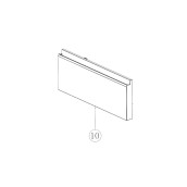 Facciata cassetto superiore (Parte congelatore)