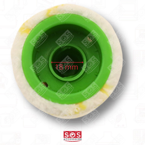 SET GIALLO SPAZZOLE-RULLI IDROPULITRICI - 2.055-006.0