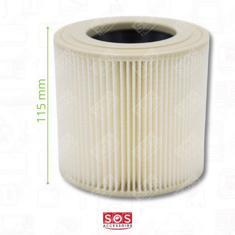 CARTUCCIA FILTRO CILINDRICA ASPIRAPOLVERE - 6.414-552.0, 64145520