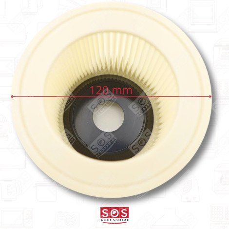 CARTUCCIA FILTRO CILINDRICA ASPIRAPOLVERE - 6.414-552.0, 64145520