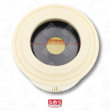 CARTUCCIA FILTRO CILINDRICA ASPIRAPOLVERE - 6.414-552.0, 64145520