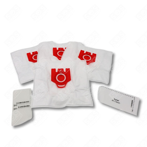 BOX DA 4 SACCHETTI DI POLVERE SINTETICI FJM COMPATIBILI ASPIRAPOLVERE - 9917710