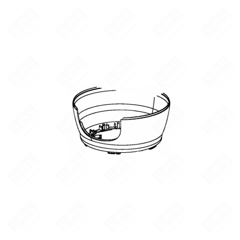 CORPS INFÉRIEUR GRIS CLAIR VAPORIERE, CUOCITORI A VAPORE - SS-204869, SS204869
