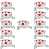 Set di 11 scatole di 4 sacchetti per polvere sintetica FJM compatibili