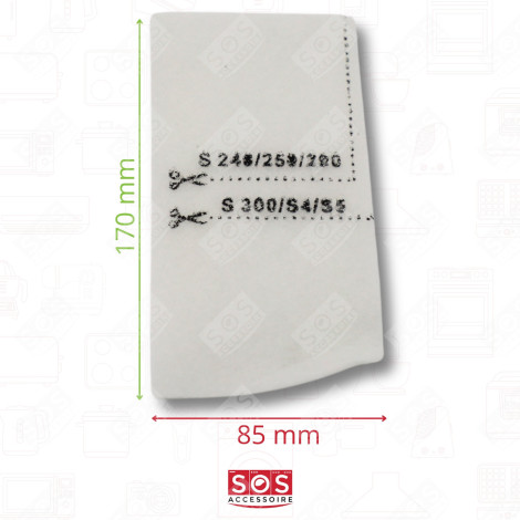 CONFEZIONE DA 12 SCATOLE DI 4 SACCHETTI ANTIPOLVERE SINTETICI FJM COMPATIBILI ASPIRAPOLVERE - 9917710