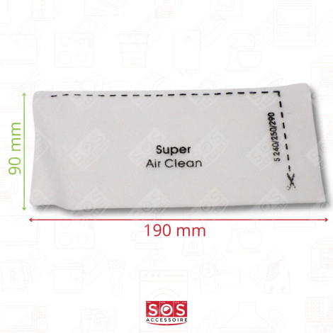 SET DI 8 SCATOLE DA 4 SACCHETTI POLVERE SINTETICI FJM COMPATIBILI ASPIRAPOLVERE - 9917710