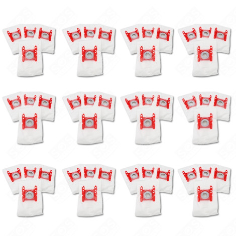 CONFEZIONE DI 12 SCATOLE DA 4 SACCHETTI TIPO G 270 X 60 MM ASPIRAPOLVERE - 00576334,17000940