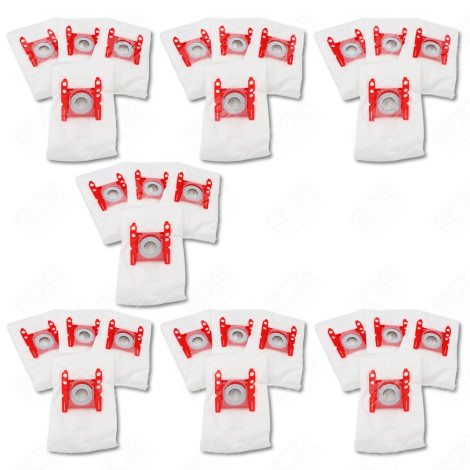 SET DI 7 CONFEZIONI DA 4 SACCHETTI TIPO G 270 X 60 MM ASPIRAPOLVERE - 00576334,17000940