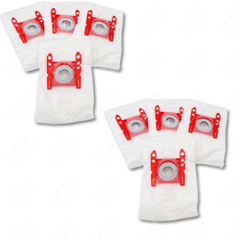 SET DI 2 SCATOLE DA 4 SACCHETTI TIPO G 270 X 60 MM ASPIRAPOLVERE - 00576334,17000940