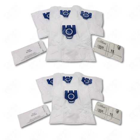 LOT DE 2 SACS À POUSSIÈRE GN COMPATIBLES ASPIRAPOLVERE - 12281680
