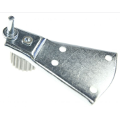 Set cerniera con piede regolabile