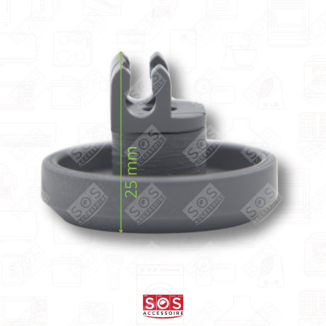 ROTELLA DEL CESTELLO INFERIORE COMPATIBILI LAVASTOVIGLIE - 2372351, 2372352