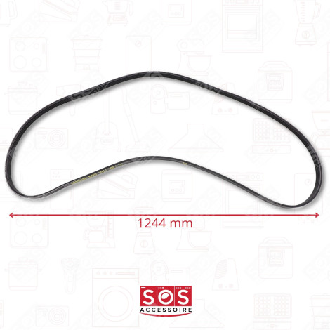 CINGHIA PIATTA 1244 J5  MAEL LAVATRICE ARCELIK BEKO LAVATRICE - 2816750200, 2466300201
