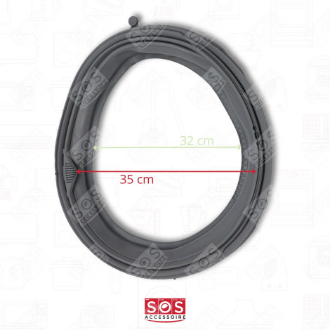 GUARNIZIONE DELL'OBLÒ LAVATRICE - 2827083700, 2466300300