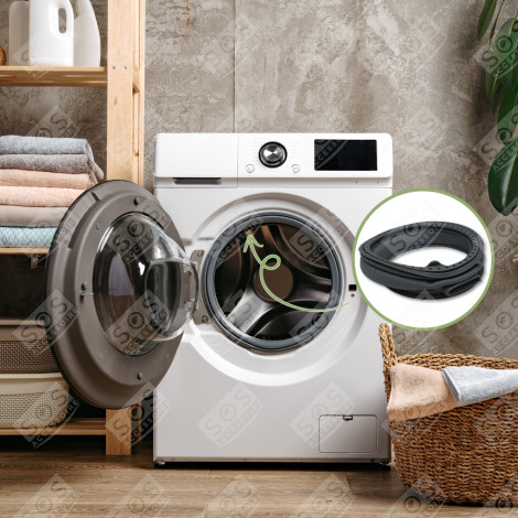 GUARNIZIONE DELL'OBLÒ (MANICOTTO) LAVATRICE - 1327756233, 1327756282