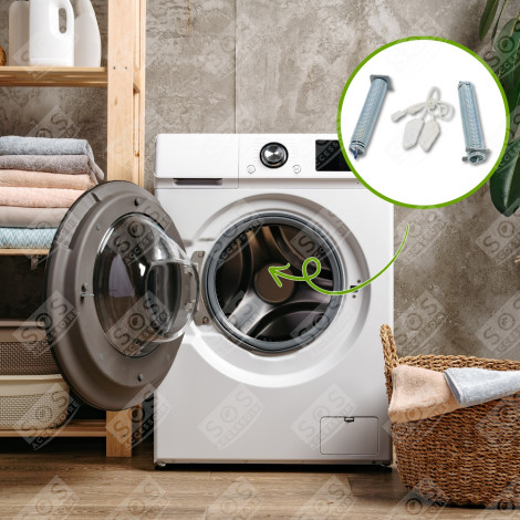 KIT DI RIPARAZIONE MOLLE LAVASTOVIGLIE - 00754867, 00626665