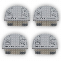 Set di quattro cartucce anticalcare