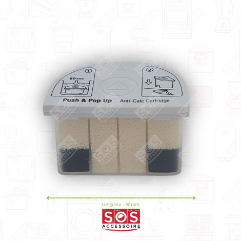 SET DI QUATTRO CARTUCCE ANTICALCARE FERRO DA STIRO, FERRO A VAPORE - 9178005731, 9178020181