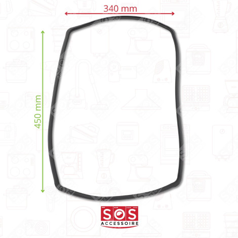 GUARNIZIONE DELLA PORTA FORNI, FORNELLI ELETTRICI E A GAS - 00754066, 00613275