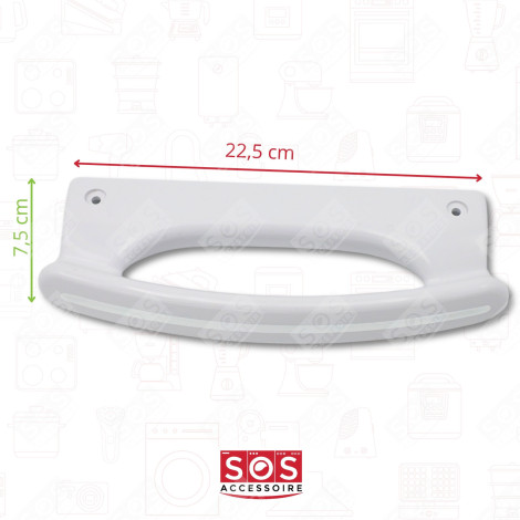 MANIGLIA CON BORDATURA FRIGORIFERO, CONGELATORE - 481246268876