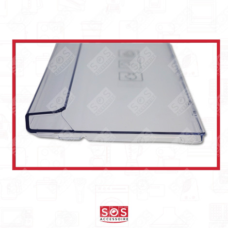 FAÇADE DE TIROIR 403X170X36MM FRIGORIFERO, CONGELATORE - 5928580100