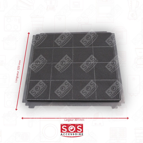 SET FILTRI A CARBONE CAPPA ASPIRANTE - AFFCAF203