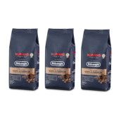 Set di 3 pacchetti di caffè in grani KIMBO arabica 1KG
