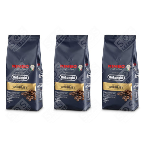 SET DI 3 PACCHETTI DI CAFFÈ IN GRANI KIMBO VARIETÀ GOURMET 1KG MACCHINA DA CAFFÃ, CAFFETTIERA - 5513282351