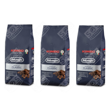 LOT DE 3 PAQUETS DE CAFÉ EN GRAINS KIMBO 1KG MACCHINA DA CAFFÃ, CAFFETTIERA - 5513282371, 5513215201
